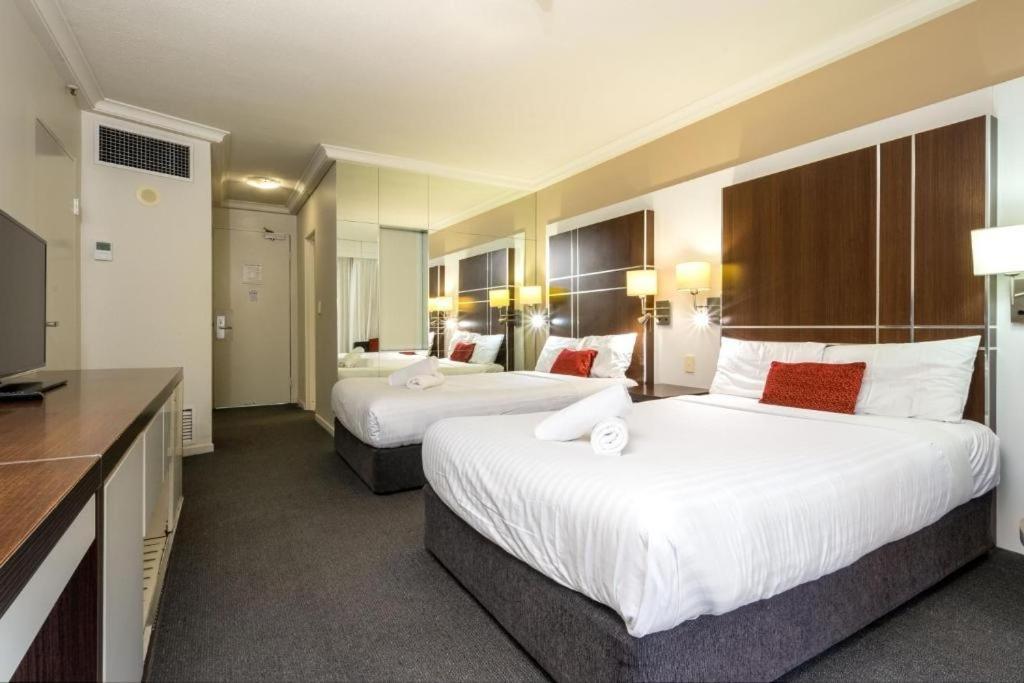 Close To Everything! Beautiful Hotel Studio'S, Sleeps 4 Guldkusten Exteriör bild